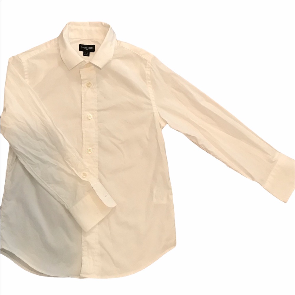 Boys 4-5 Crewcuts white buttondown